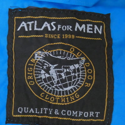 Veste de pluie bleue - homme - Atlas for Men - taille XL Très bon état - Vue 5 - 